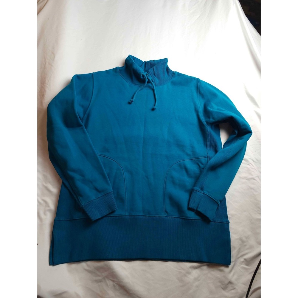 Duluth Trading Sweatshirt Women Large Blue Utilitywear Outdoor Gorpcore Layering